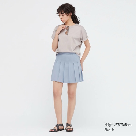 Baby Blu Uniqlo Mini Skirt - Picture 1 of 4